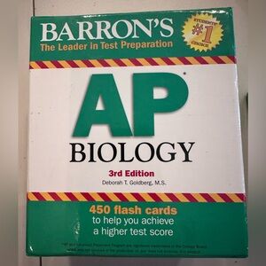 Barron's AP Biology 3rd Edition study cards
